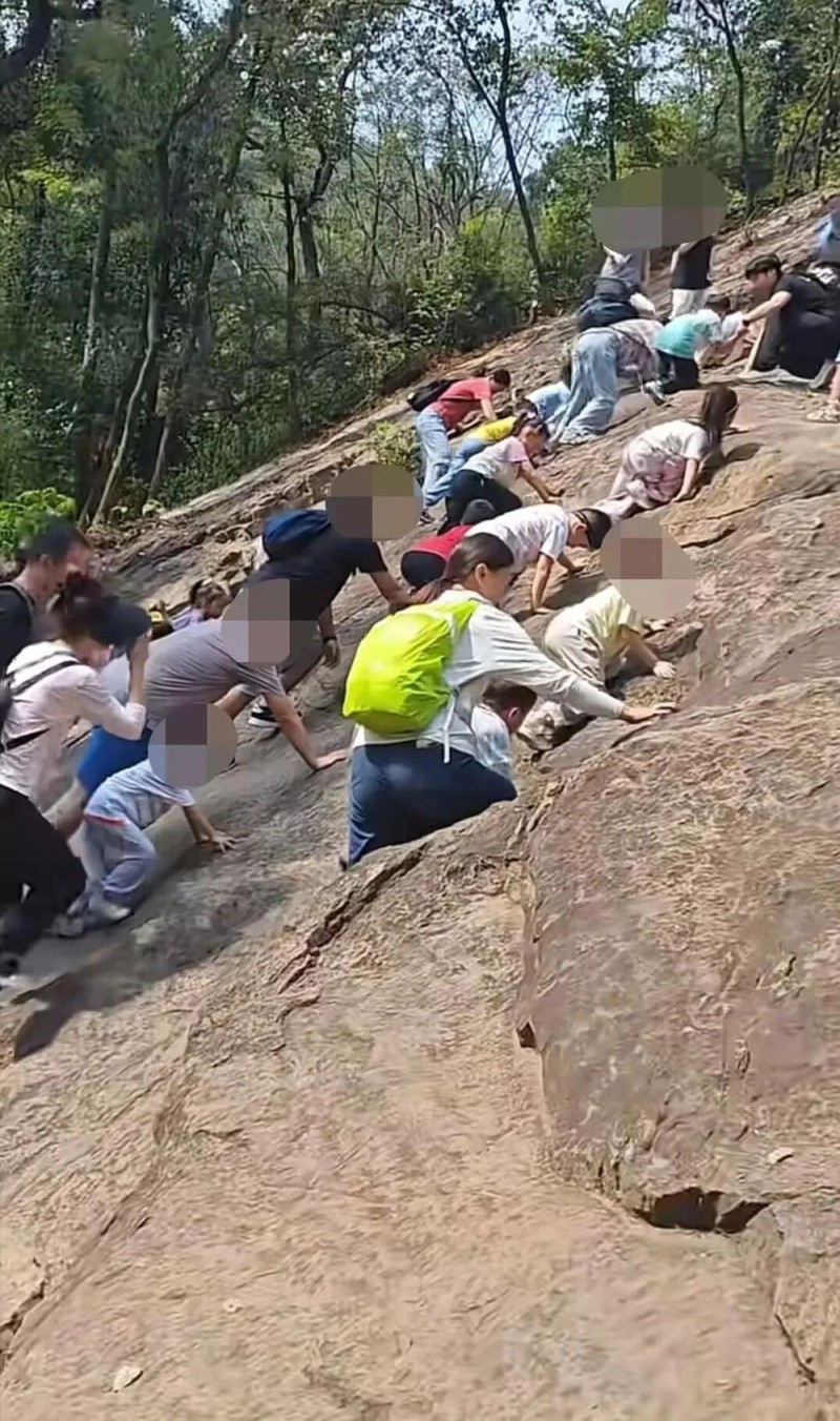 看丹观察丨带娃野爬“绝望坡”:练胆还是赌命?