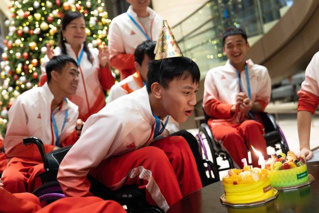 轮椅上的“剑客”