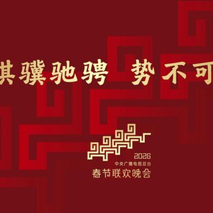 骐骥驰骋 势不可挡！2026年总台春晚主题、主标识发布
