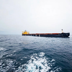 中铝集团投资的西芒杜项目首船铁矿石成功发运