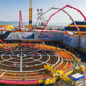 中广核福建宁德核电站6号机组主体工程开工