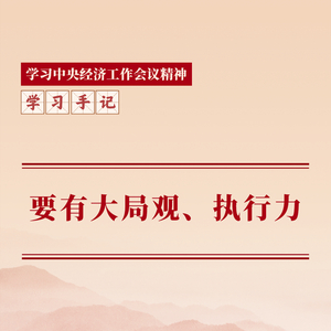 学习手记｜要有大局观、执行力