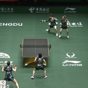 国际乒联混团世界杯：韩国队8-5中国香港队，张禹珍贡献3分