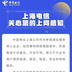上海电信回应“罗永浩吐槽网速”