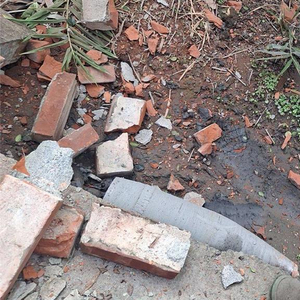 画面曝光！台陆军炮弹落入民宅